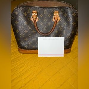 Vintage Louis Vuitton Alma Bag!